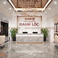 Thiết kế showroom vật liệu xây dựng Oanh Lộc - Nghệ An